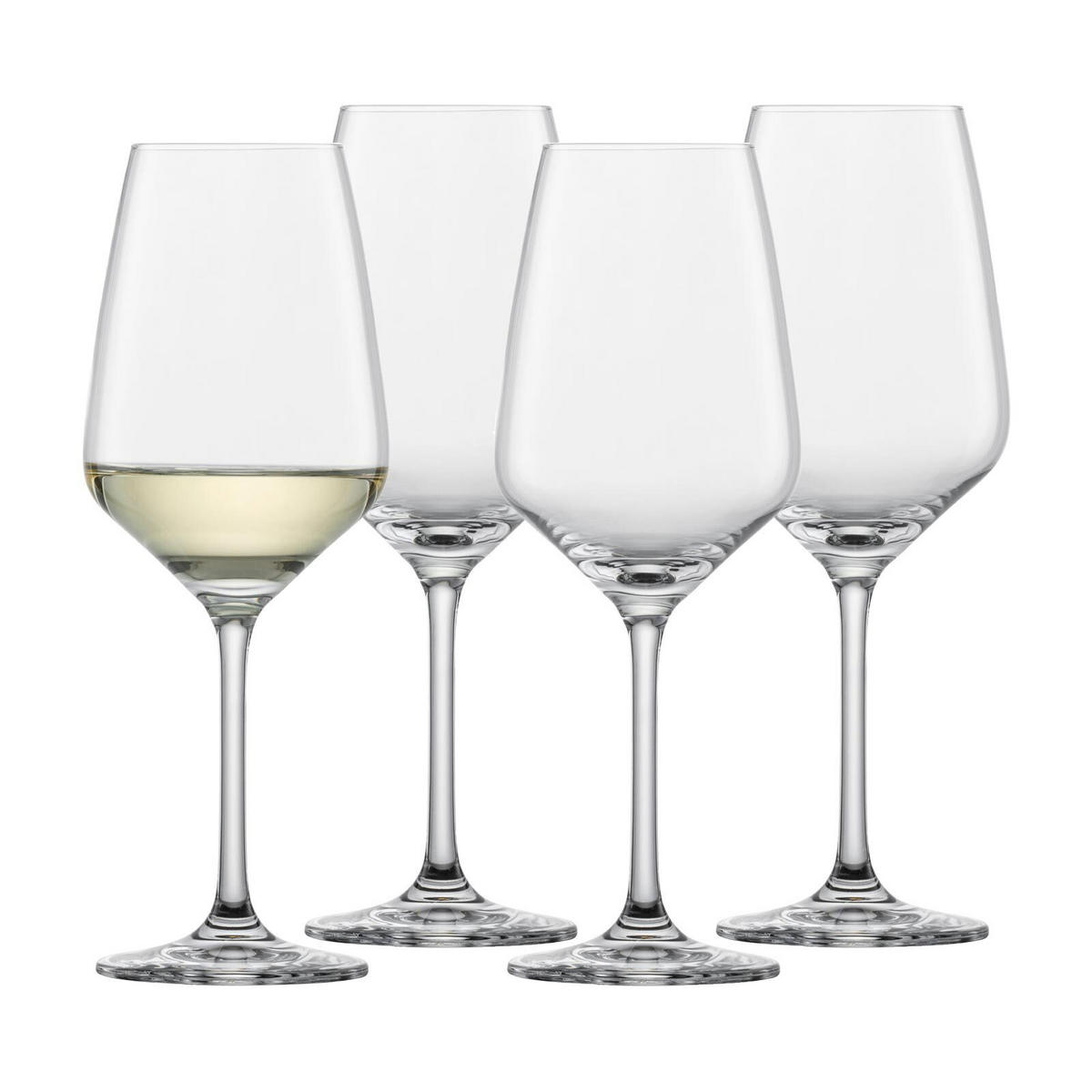WEISSWEINGLÄSER Tulip transparent 356 ml 4er Set - Transparent, Glas (0.356L) - Schott Zwiesel