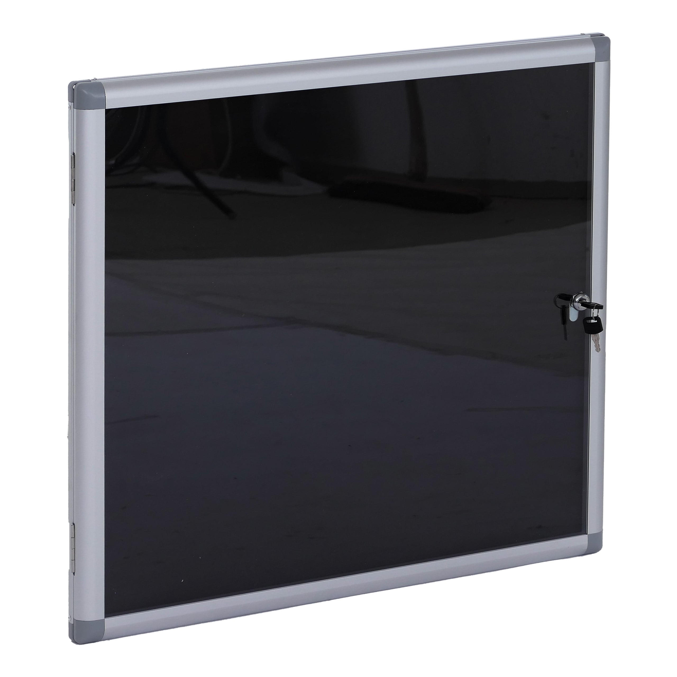 SCHAUKASTEN Schwarz - Schwarz, Metall (68/65/7cm) - MCW