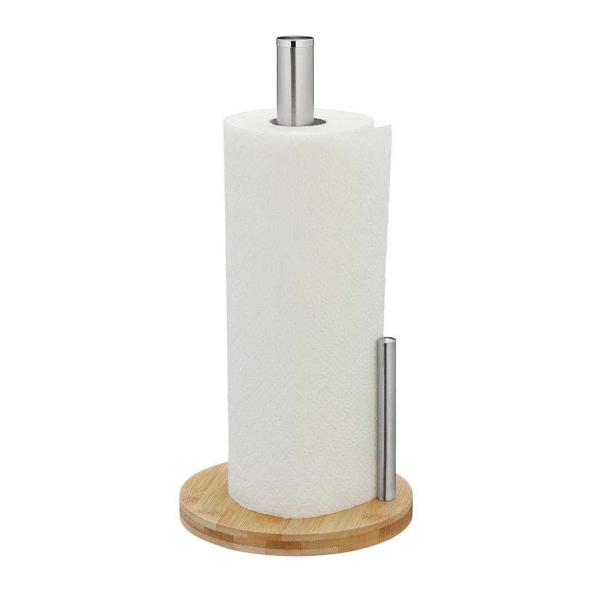 KÜCHENROLLENHALTER - Multicolor, Holz/Metall (16/33/16cm) - Relaxdays