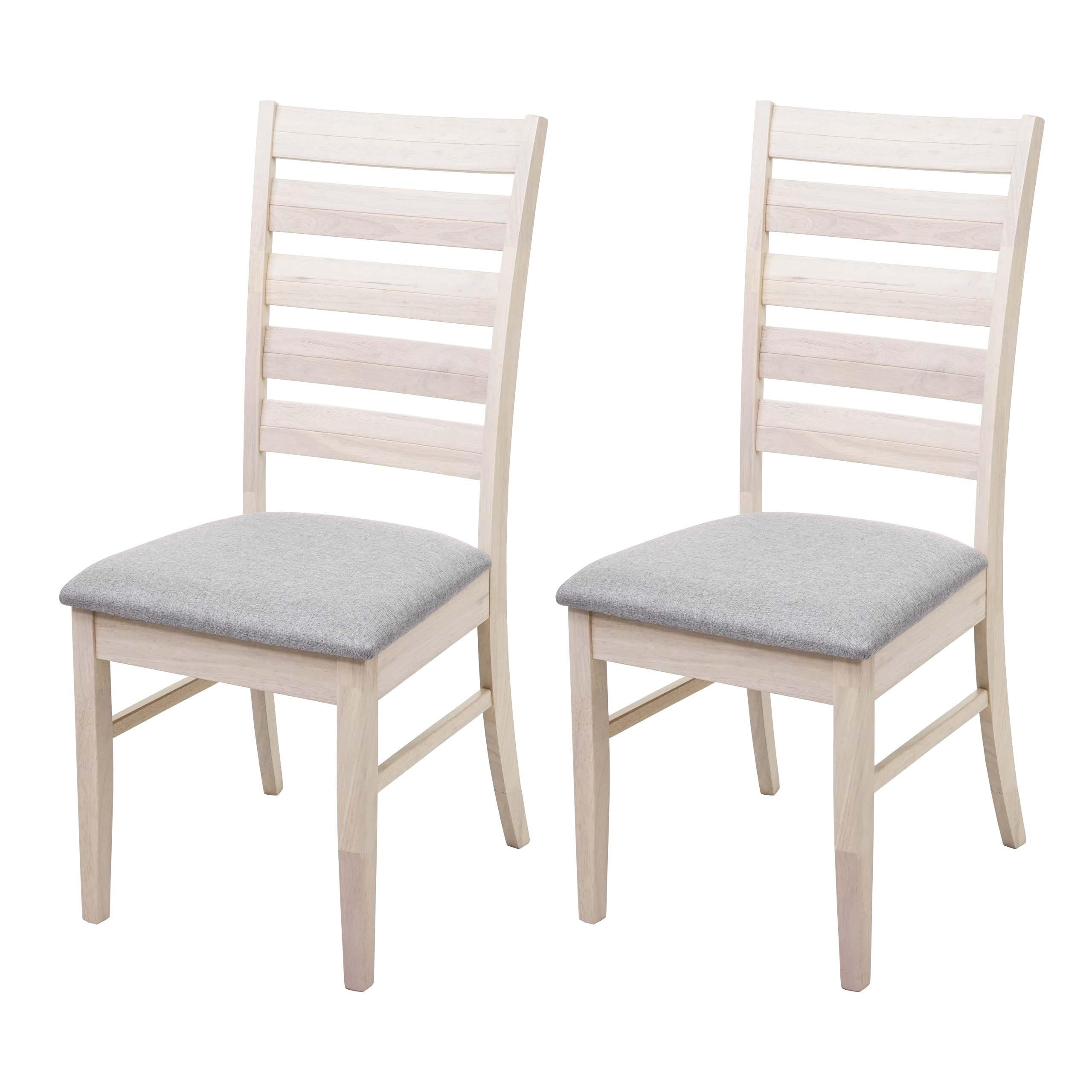 ESSZIMMERSTUHL Grau 2er-Set - Grau, Holz (47/100/58cm) - MCW