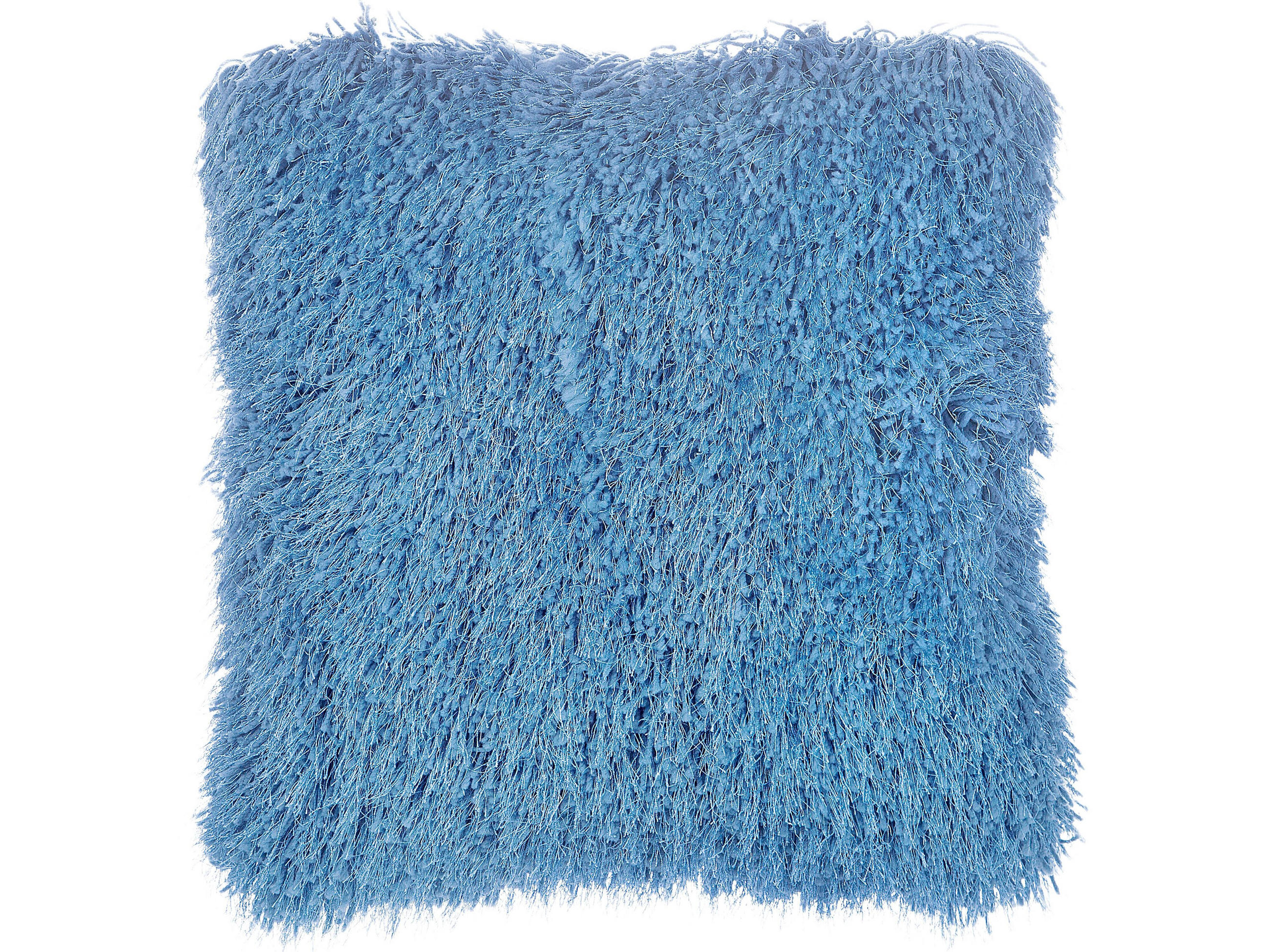 DEKOKISSEN 2er-Set Hellblau 45/45 cm Cide - Hellblau, Textil (45/45cm) - Beliani
