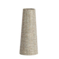 LAMPENSCHIRM Okavi Braun 19/12.5/46.5 cm - Braun, Textil (19/12.5/46.5cm) - Light & Living