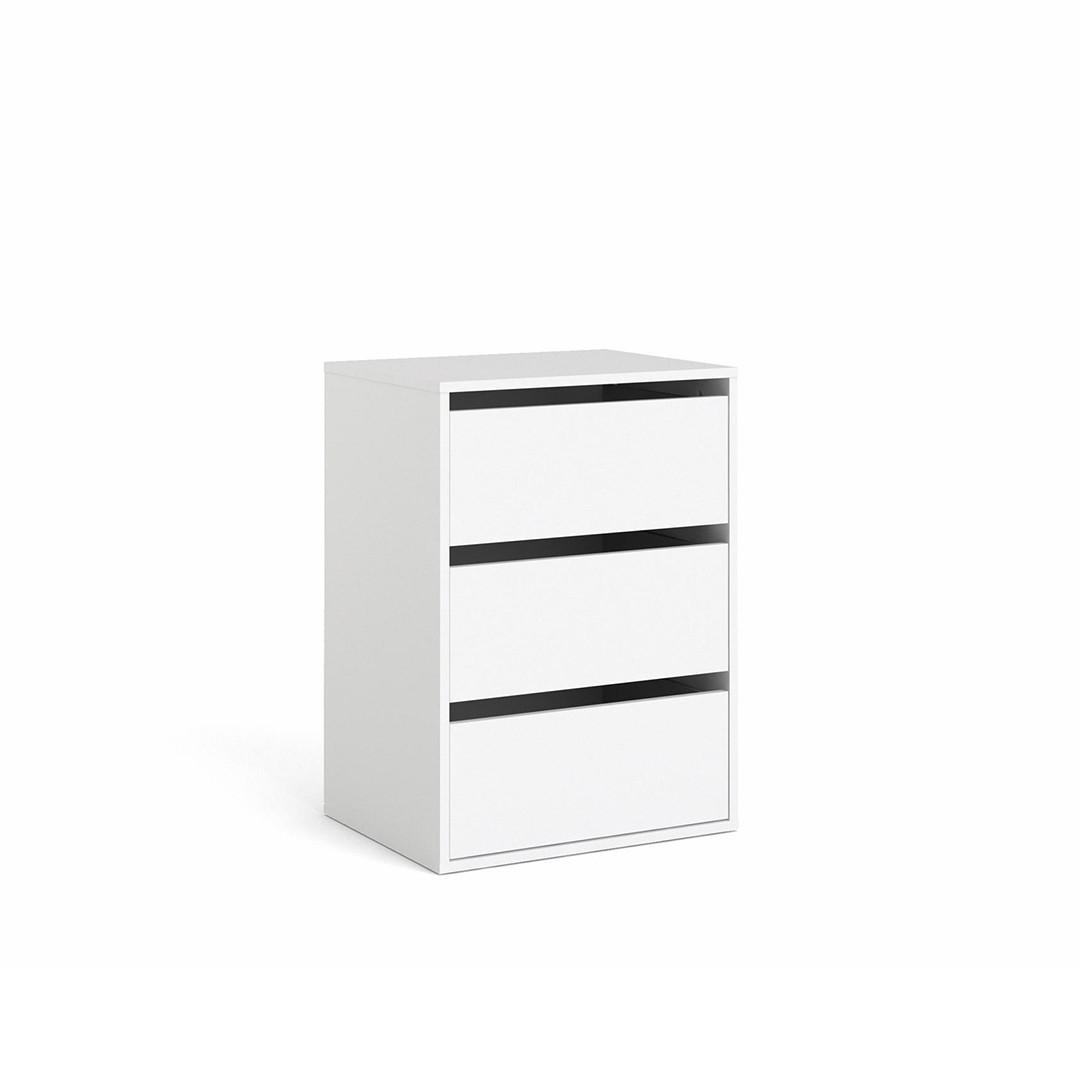 KLEIDERSCHRANK weiß - Weiß, Holzwerkstoff (51/70/40cm) - ebuy24