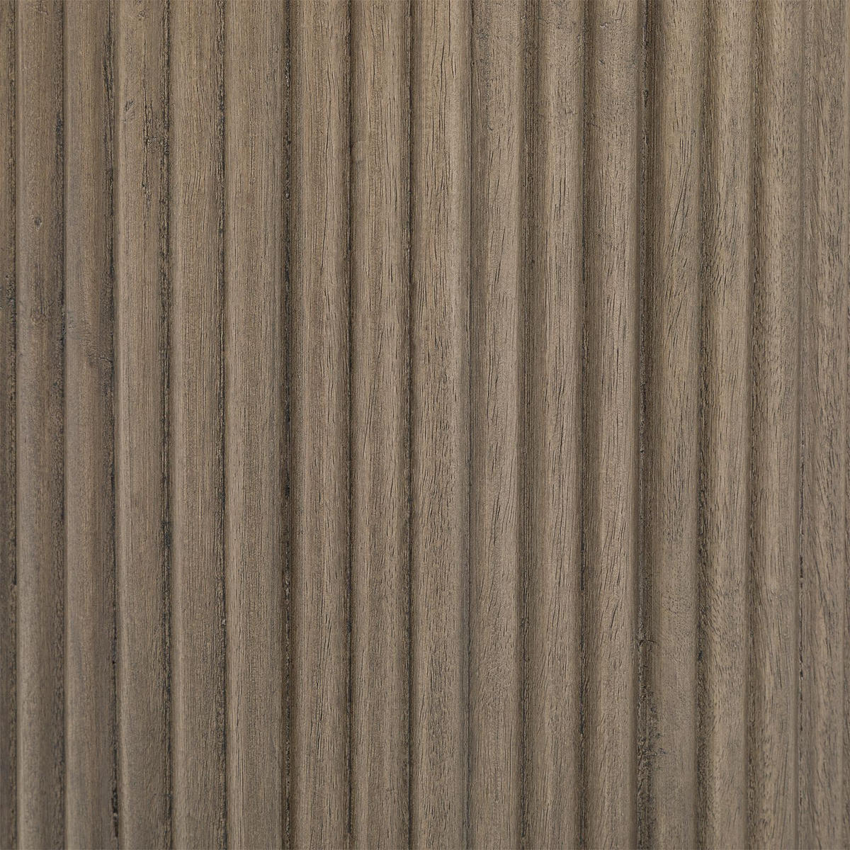 NACHTTISCH FLUTED grau - Grau, Metall (40/52/40cm) - IDIMEX