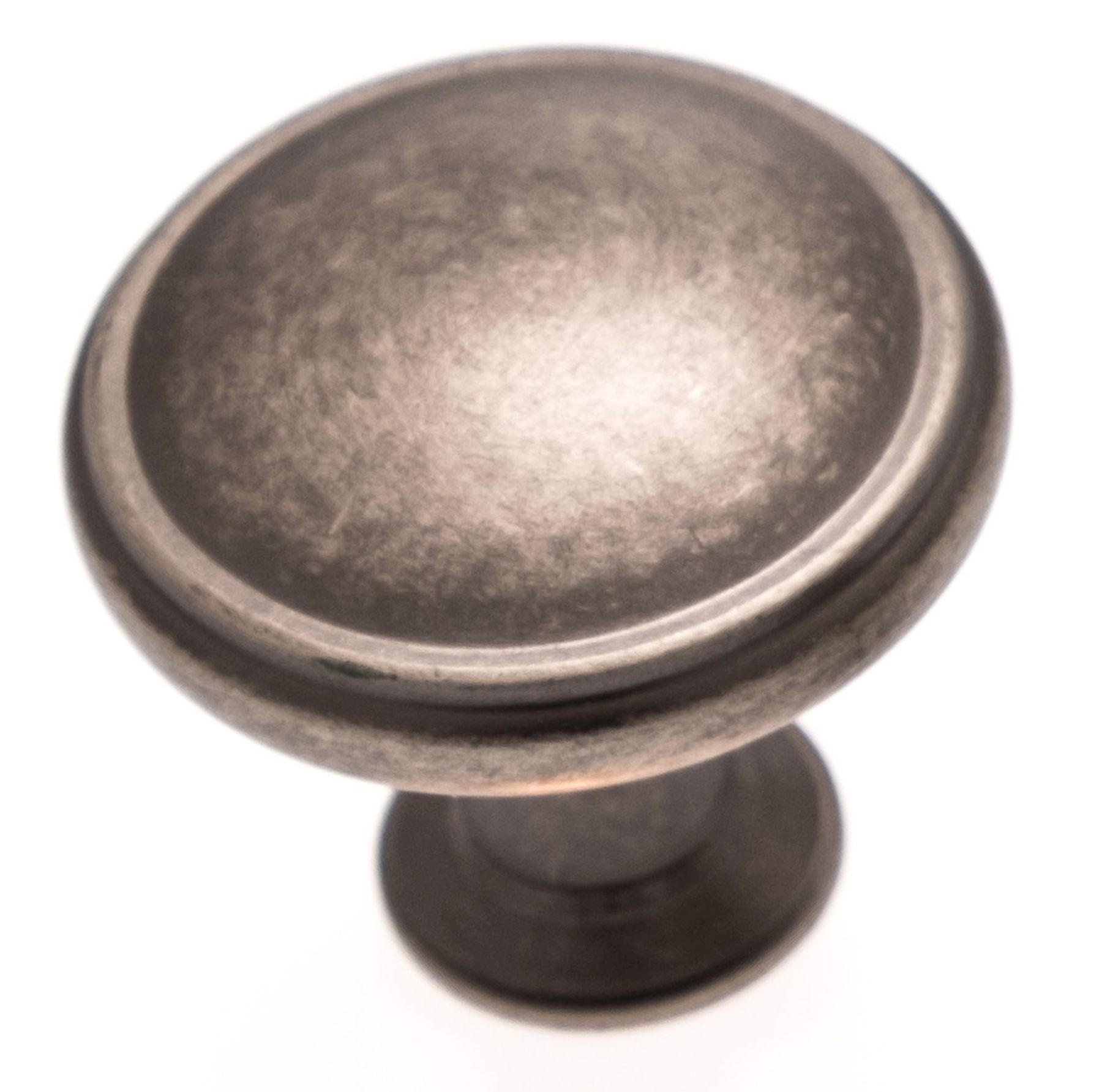MÖBELKNOPF Altsilber, Schrankknopf antik, Türknauf Ø 30mm vintage - Silberfarben, Metall (3/2.7/3cm)