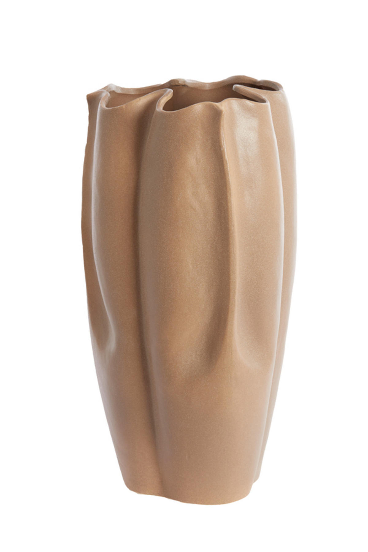 VASE Sanguli Grau Ø28/56 cm - Grau, Keramik (56cm) - Light & Living