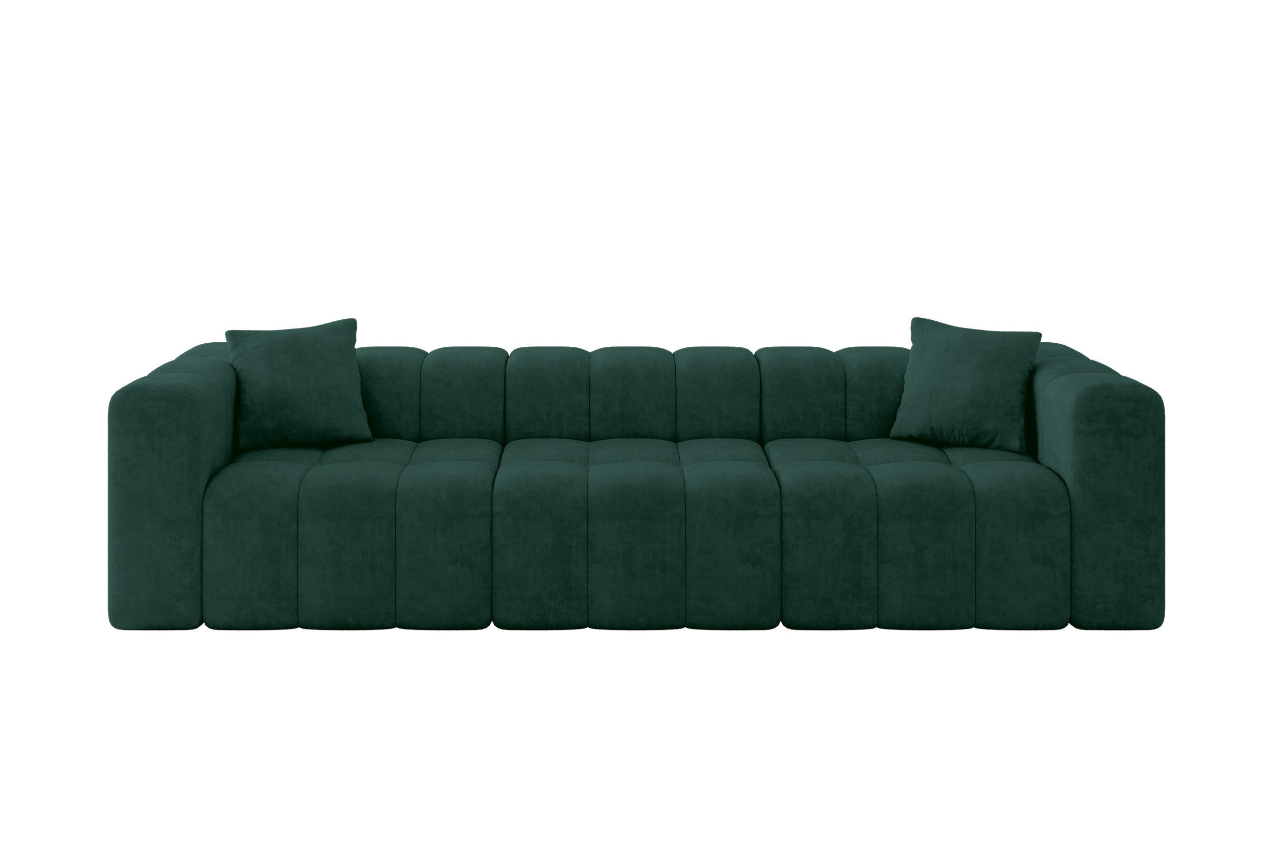 Altdecor Sofa Jadegrün 315x71x90 cm