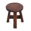 PFLANZENHOCKER Bern Mahagoni Massivholz 02 hellbraun - Hellbraun, Holz (20/23/20cm) - DESIGN DELIGHTS