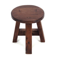 PFLANZENHOCKER Bern Mahagoni Massivholz 02 hellbraun - Hellbraun, Holz (20/23/20cm) - DESIGN DELIGHTS