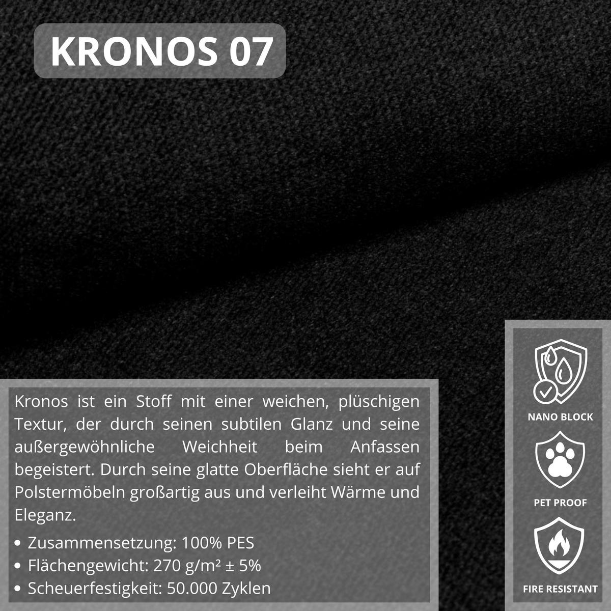 SCHLAFSOFA Chester 3-Sitzer, im Chesterfield-Stil, Schwarz - Wengefarben/Schwarz, Textil (252/82/92cm) - Beautysofa