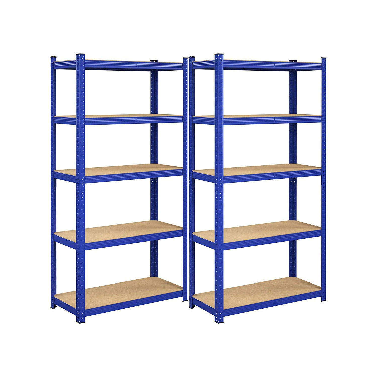STANDREGAL 2ER-SET - Blau, Metall (90/180/40cm) - Hansiro