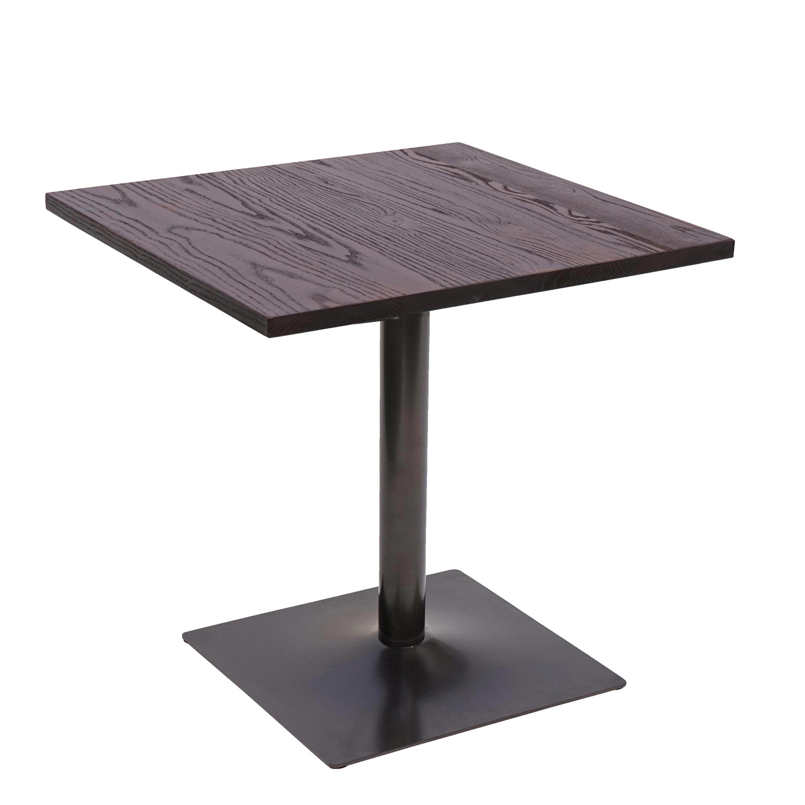 BISTROTISCH eckig Dunkelbraun - Dunkelbraun, Holz (70/75/70cm) - MCW