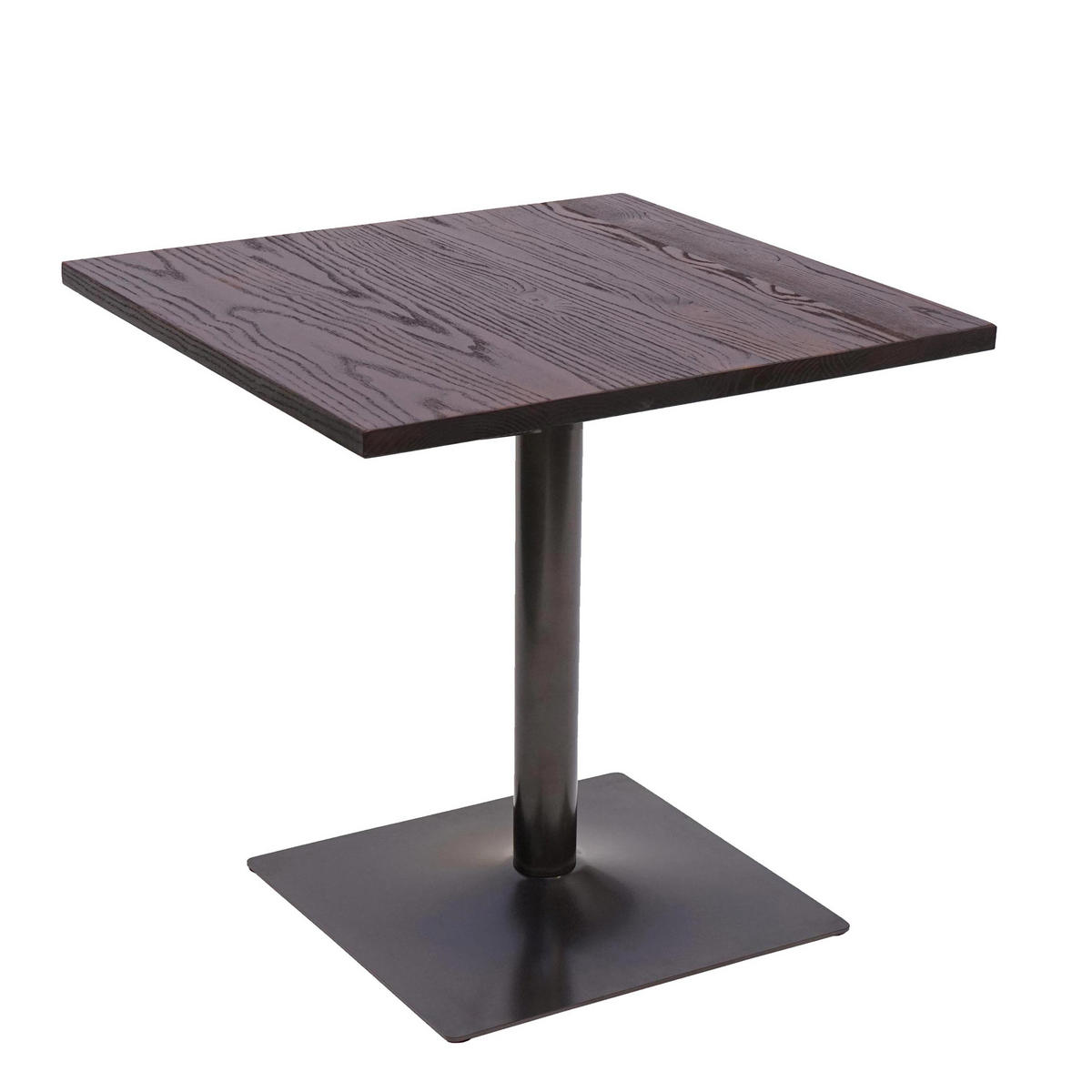 BISTROTISCH eckig Dunkelbraun - Dunkelbraun, Holz (70/75/70cm) - MCW