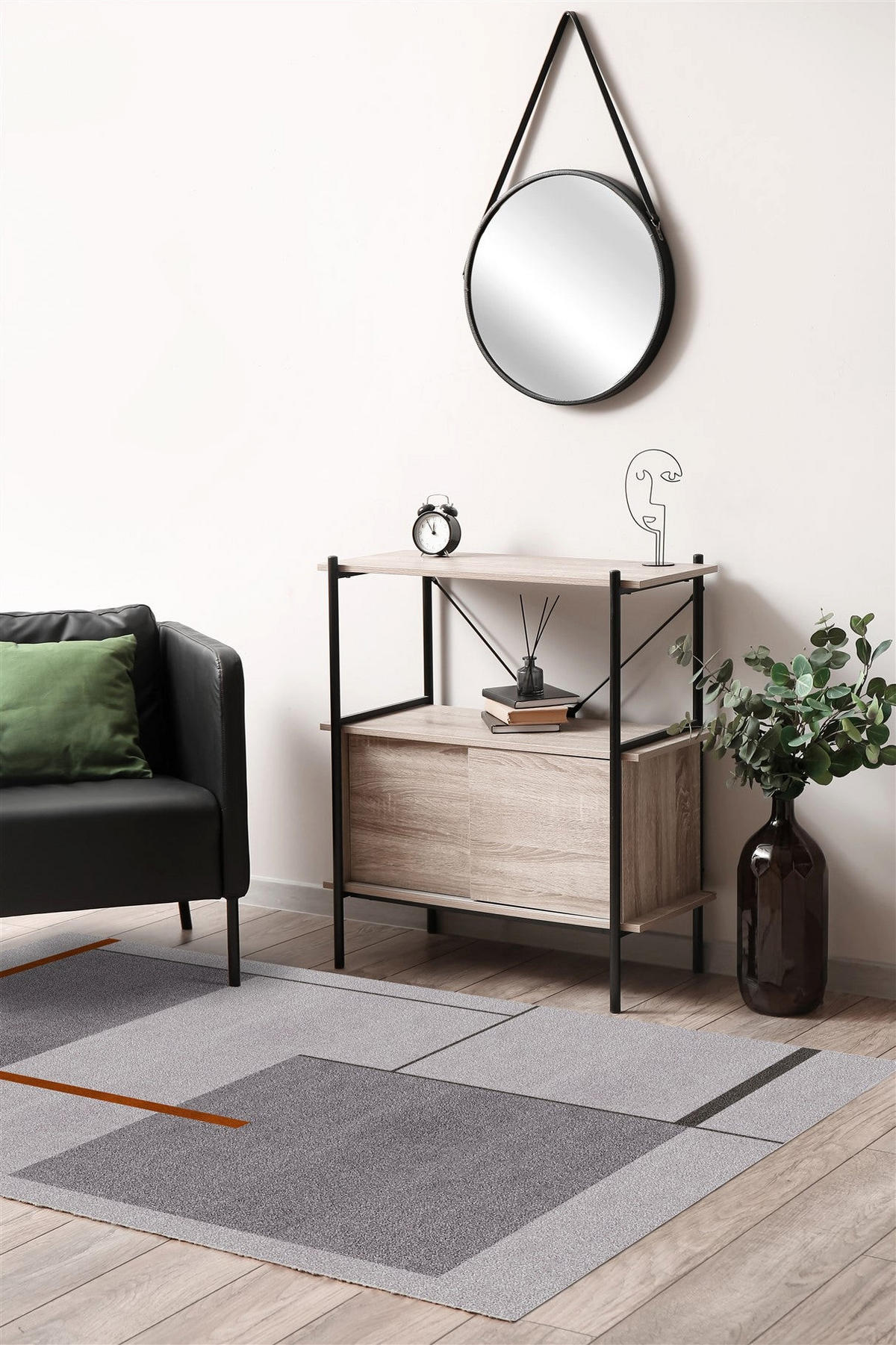 TEPPICH modern Wohn-/Schlafzimmer GRANATE Grau 120 x 170 cm - Grau, Textil (120/170cm) - Novatrend