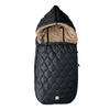 KINDERWAGEN-FUSSSACK Recy XL, black/light brown - Schwarz, Textil (44/7/95cm) - Kaiserbaby