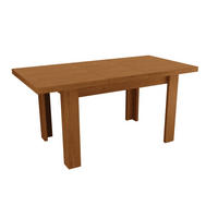 ESSTISCH ausziehbar 120-160 cm Esche hell - Eschefarben, Holzwerkstoff (120/80/48cm)