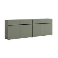 KOMODA Lilia Zelená - zelená, kompozitné drevo (225/78.5/40cm) - Petits-meubles