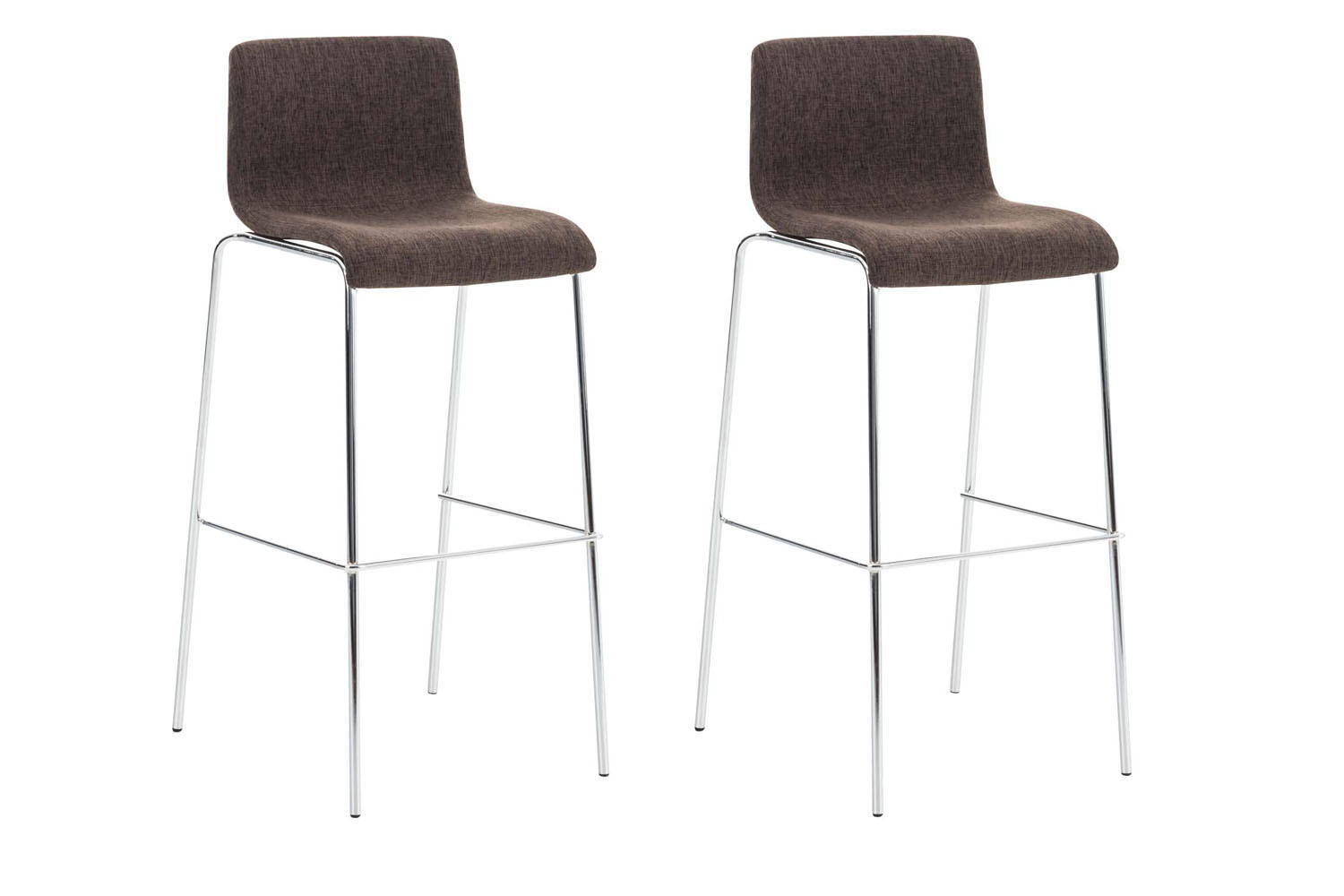 Deluke Barhocker Braun 43x100x48 cm