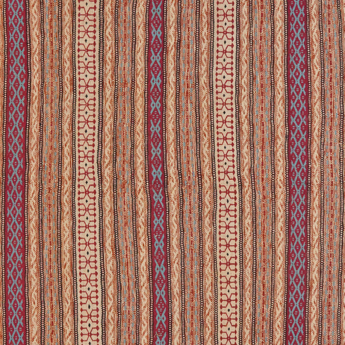HANDWEBTEPPICH Kelim Kordi Braun 237/164 cm Schurwolle - Braun, Textil (164/237cm) - Looma