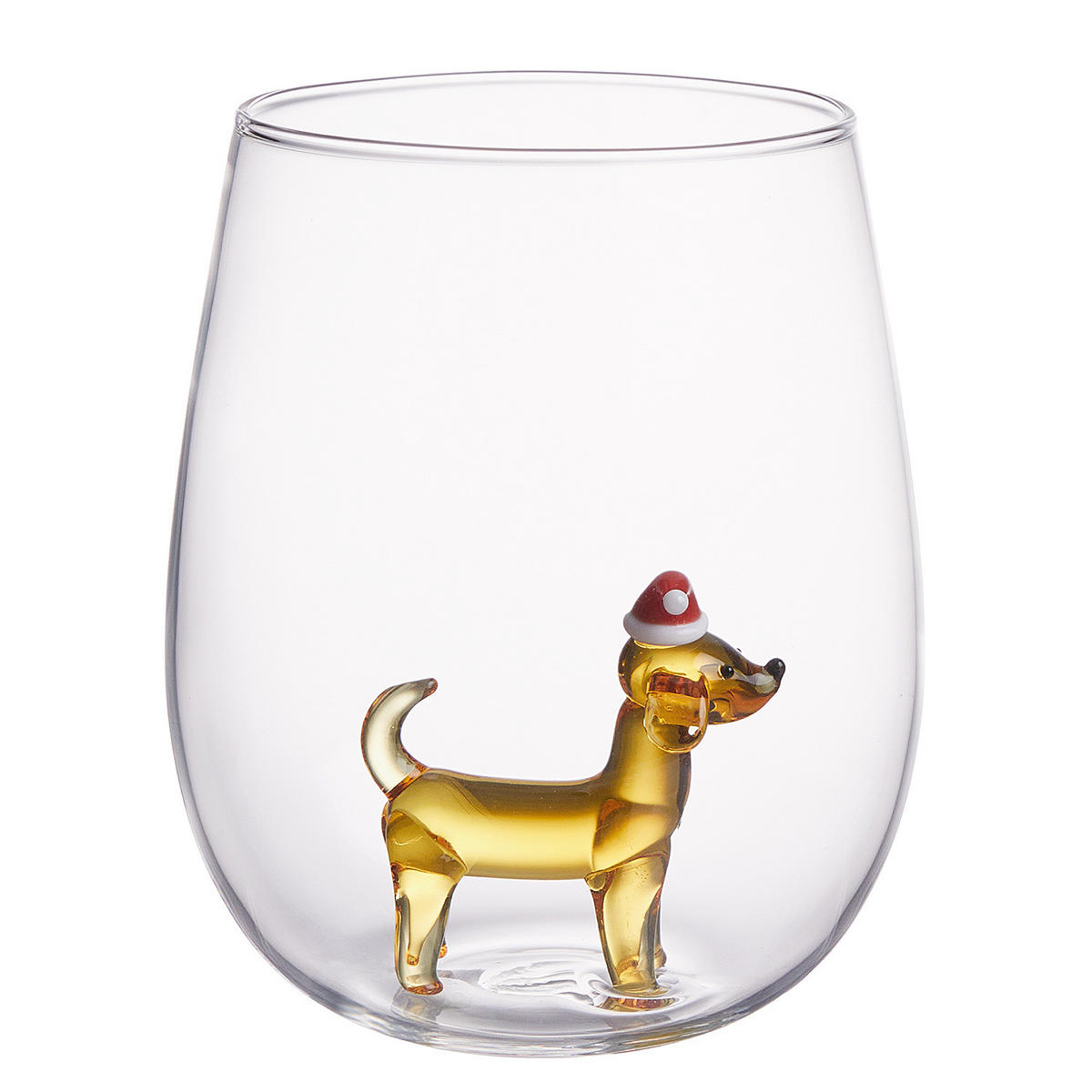 TRINKGLAS Merry & Joy Dackel - Transparent, Glas (0.45L) - Butlers