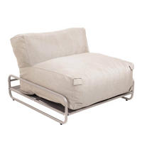 LOUNGESESSEL, Beige - Beige, Textil (97/77/97cm) - Oviala