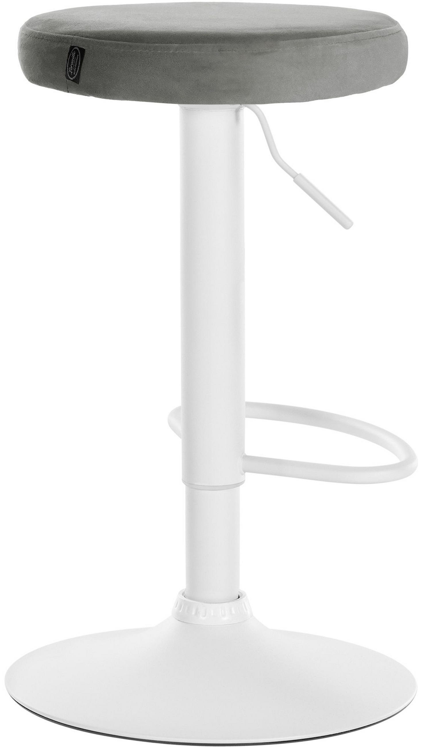 TPFLiving Barhocker Grau 38.5x81x38.5 cm