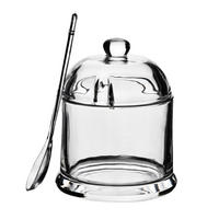 ZUCKERDOSE Modern Kitchen Transparent 8,8x9,5xh12 cm Glas - Transparent, Glas (8.8/12cm) - Mondex