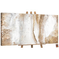 GEMÄLDE Ästhetik auf Keilrahmen 140x70 cm - Kupferfarben, Holz (140/70cm) - YS-art gallery