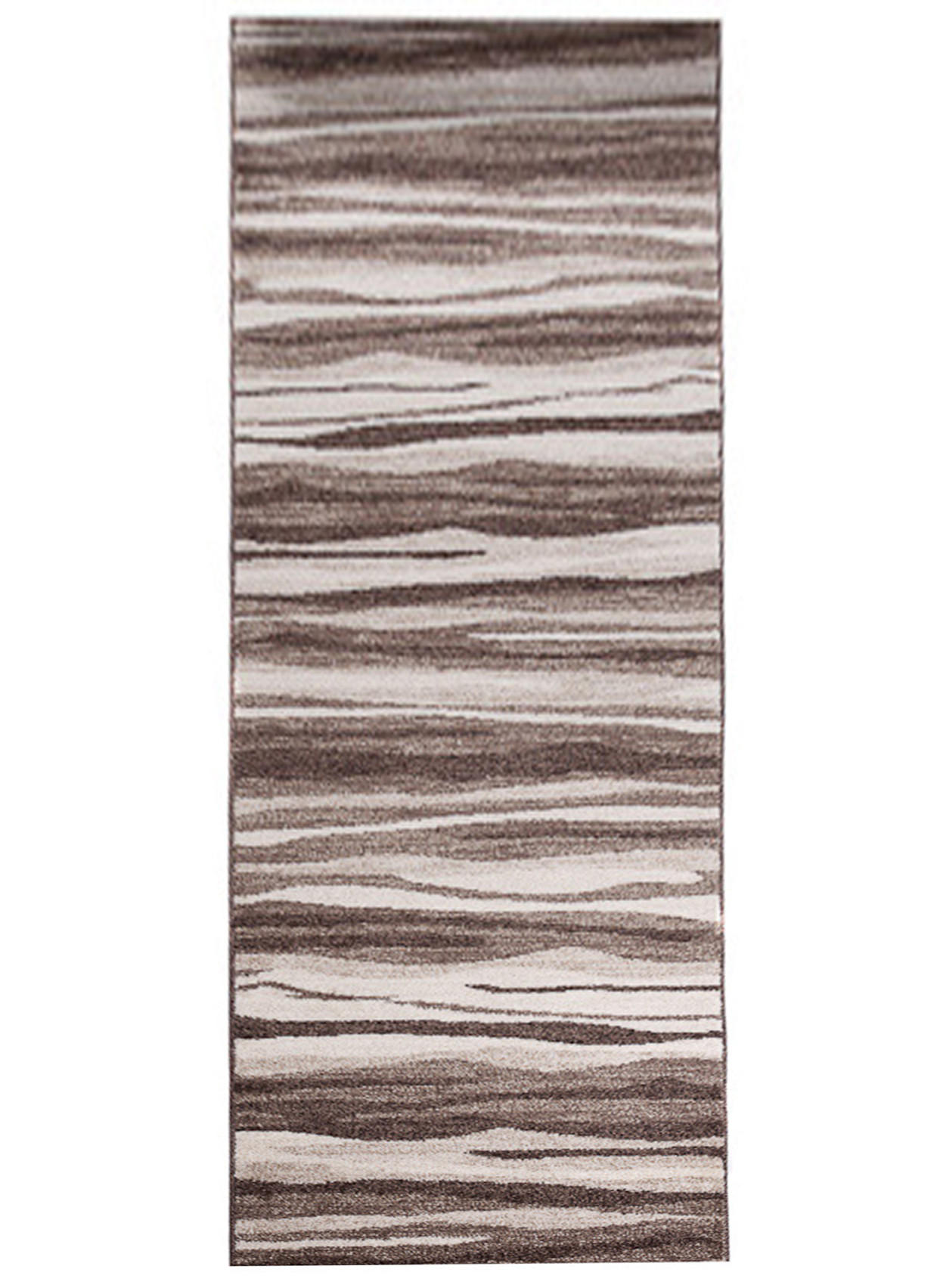 LÄUFER SARI Hellbraun 90/1300 cm - Hellbraun, Textil (90/1300cm) - Tapiso