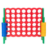 SPIELBRETTSÄTZE Vier-Gewinnt Multicolor - Multicolor, Kunststoff (42/120cm) - COSTWAY