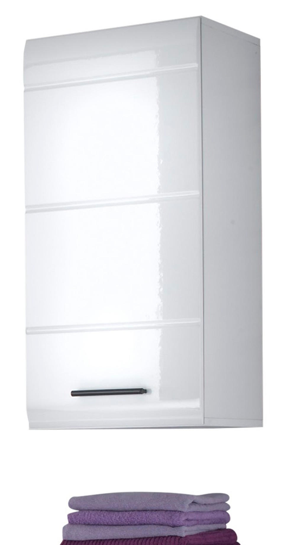 Top.Furn Hängeschrank Weiß Hochglanz 30x77x23 cm