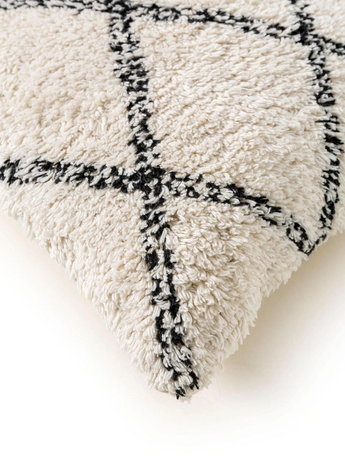 KISSENBEZUG Naomi Cream 45x45 cm - Creme, Textil (45/45cm) - benuta Nest