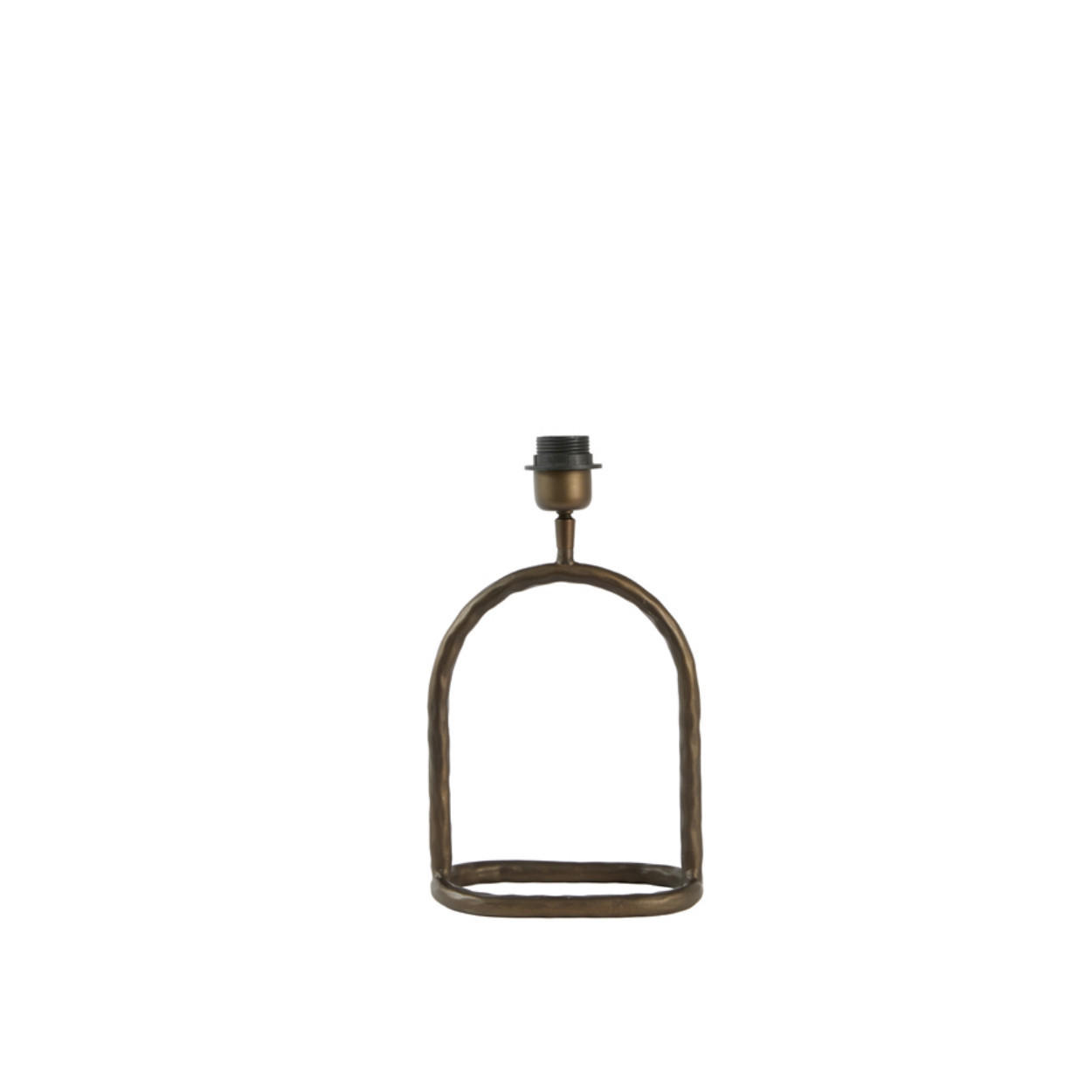 LAMPENFUSS Eliora - Braun - 20.5/12.5/29 cm - Braun, Metall (20.5/12.5/29cm) - Light & Living