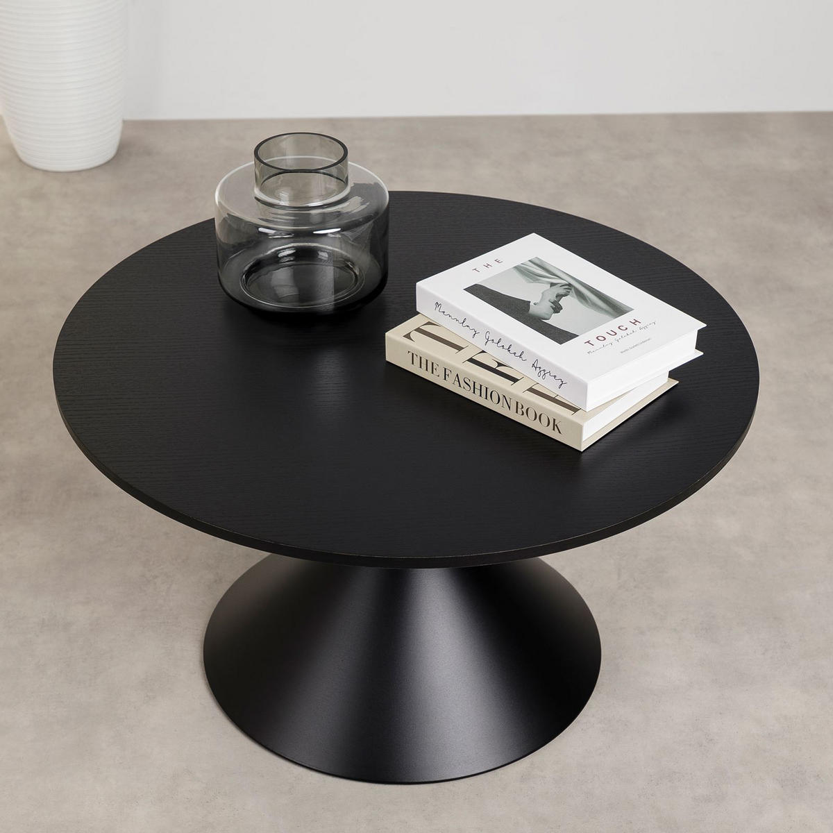 COUCHTISCH ISOMA - Schwarz, Holzwerkstoff (70/70/40cm) - IDIMEX