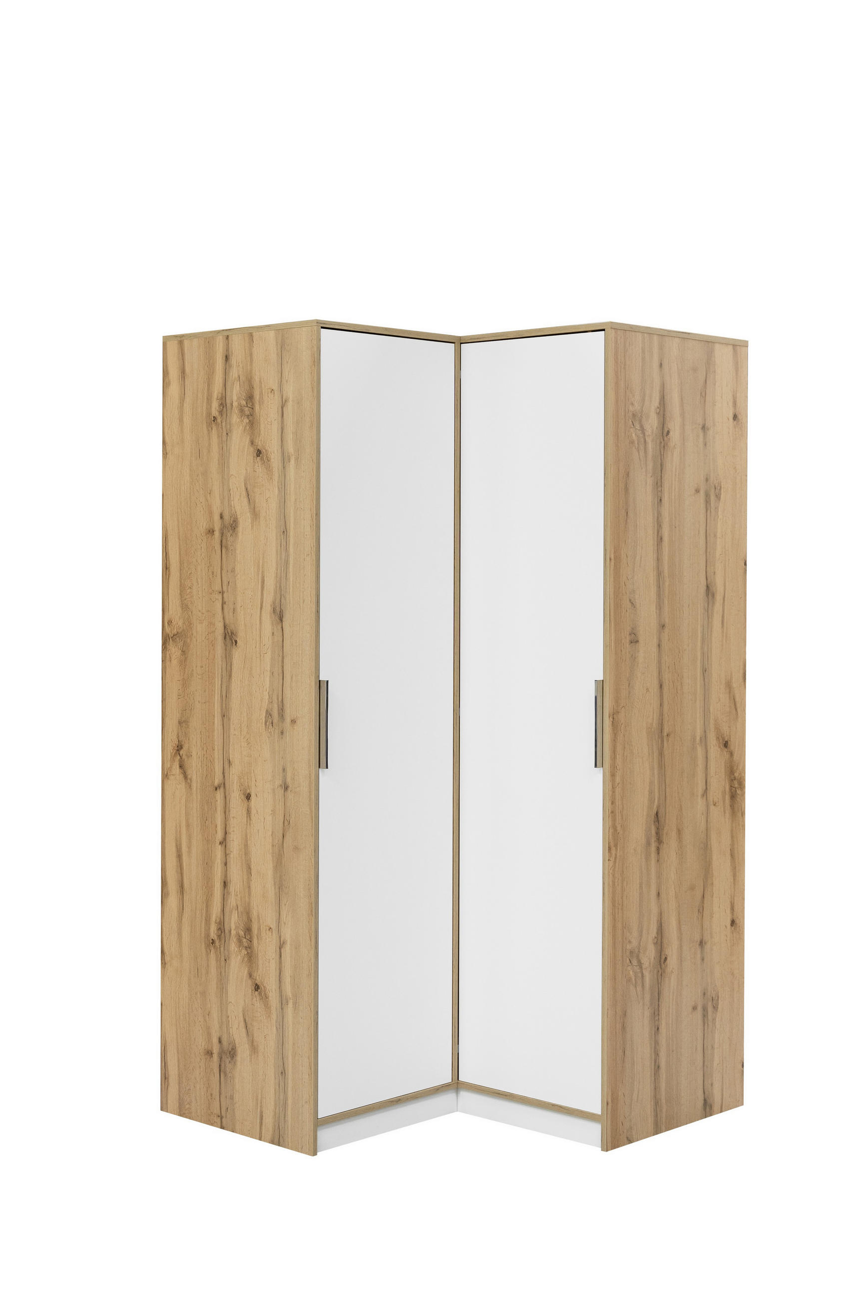 Masseno Drehtürenschrank Eiche Wotan 108.5x200x57.5 cm