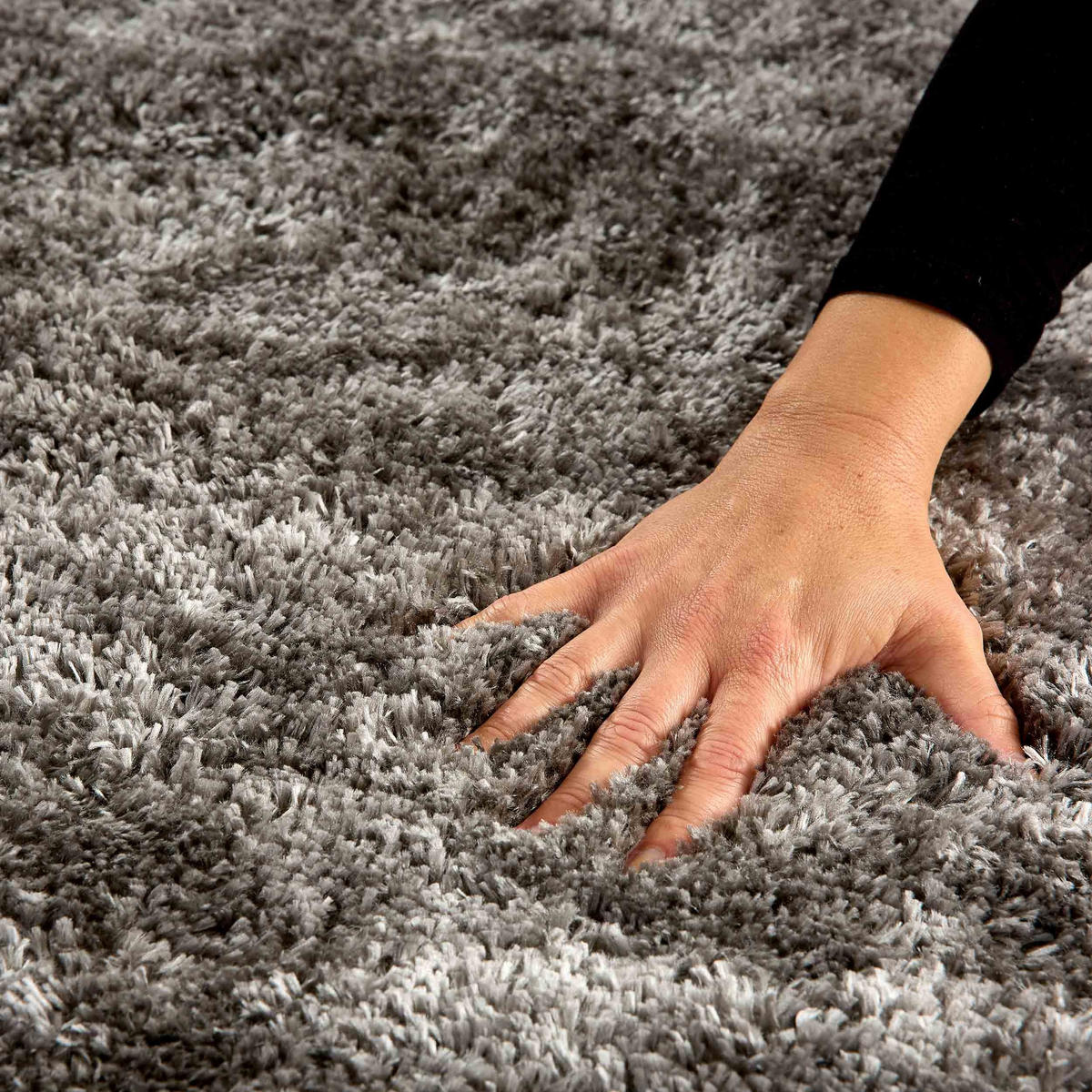 HOCHFLORTEPPICH PAULIE - Grau, Textil (120/180cm) - Astra
