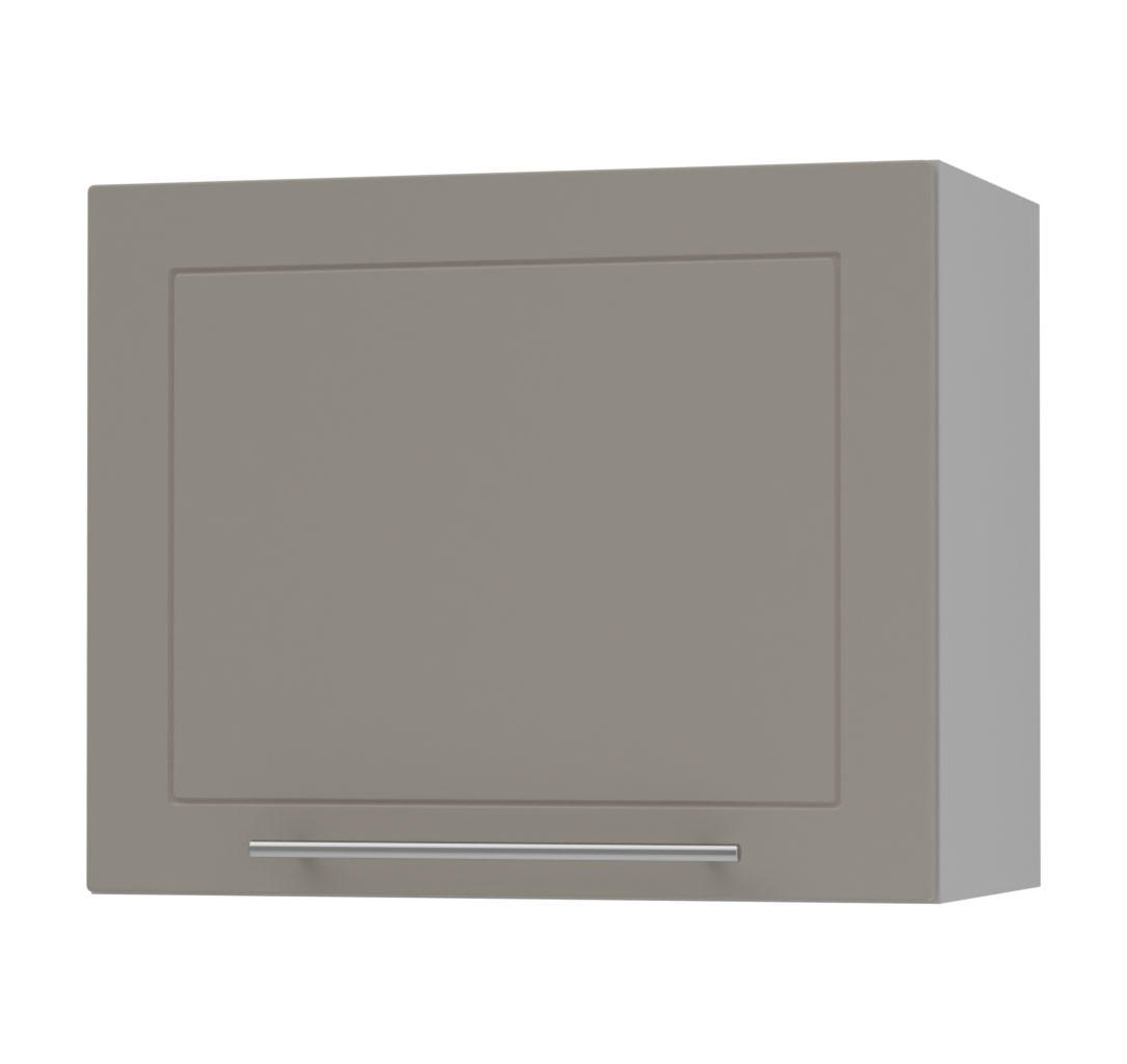 KLAPPHÄNGESCHRANK Kvantum W8/60 Beige Matt / Grau Matt 60 / 32,5 / 50cm - Beige/Grau, Holz/Holzwerkstoff (60/50/32.5cm) - Feldmann-Wohnen