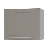 KLAPPHÄNGESCHRANK Kvantum W8/60 Beige Matt / Grau Matt 60 / 32,5 / 50cm - Beige/Grau, Holz/Holzwerkstoff (60/50/32.5cm) - Feldmann-Wohnen