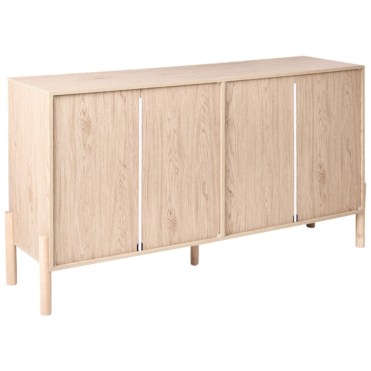 KOMODA s 6 zásuvkami Světle hnědá Collins - světle hnědá, kompozitní dřevo (156/86/46cm) - Beliani