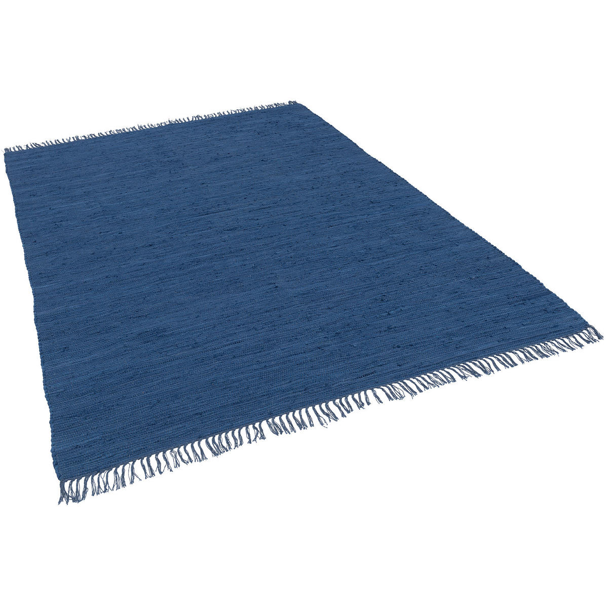 BAUMWOLLE NATUR TEPPICH JOLLY COTTON - Dunkelblau, Textil (70/140cm) - Pergamon