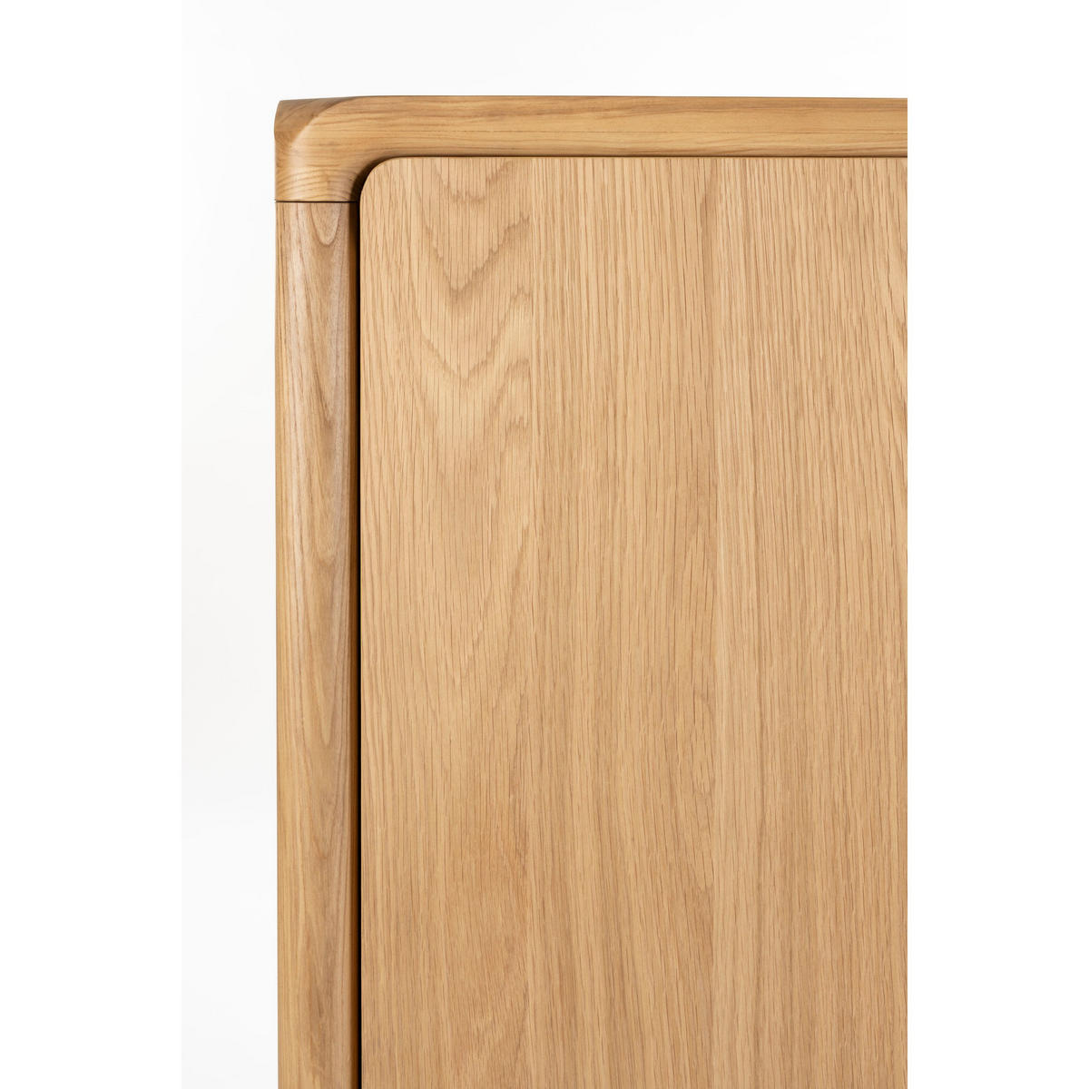 AUFBEWAHRUNGSSCHRANK Storm 2 Türen Natur - Naturfarben, Holzwerkstoff (90/120/55cm) - Zuiver