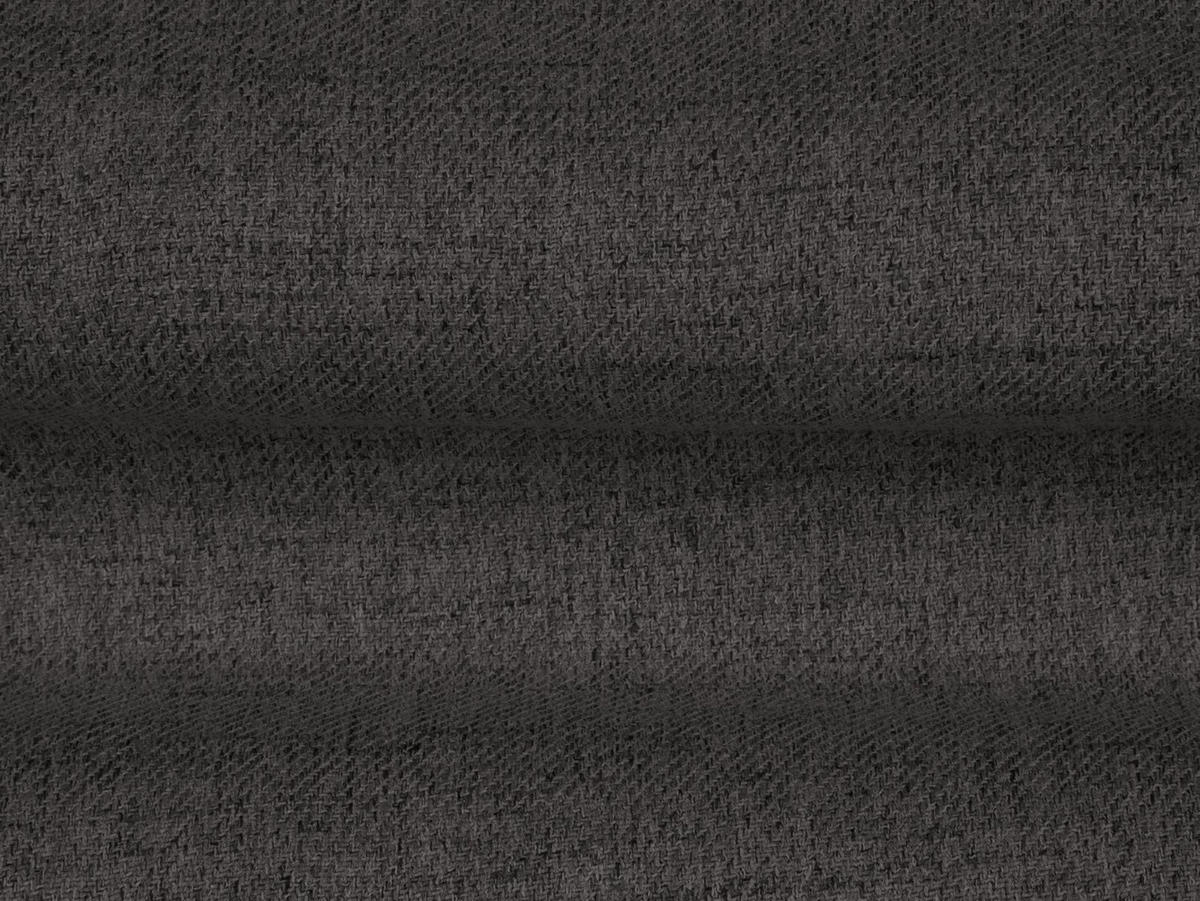 SOFA Mamaia aus strukturiertem Stoff dunkelgrau 3 Sitzplätze - Dunkelgrau, Textil (92/75/177cm) - Micadoni