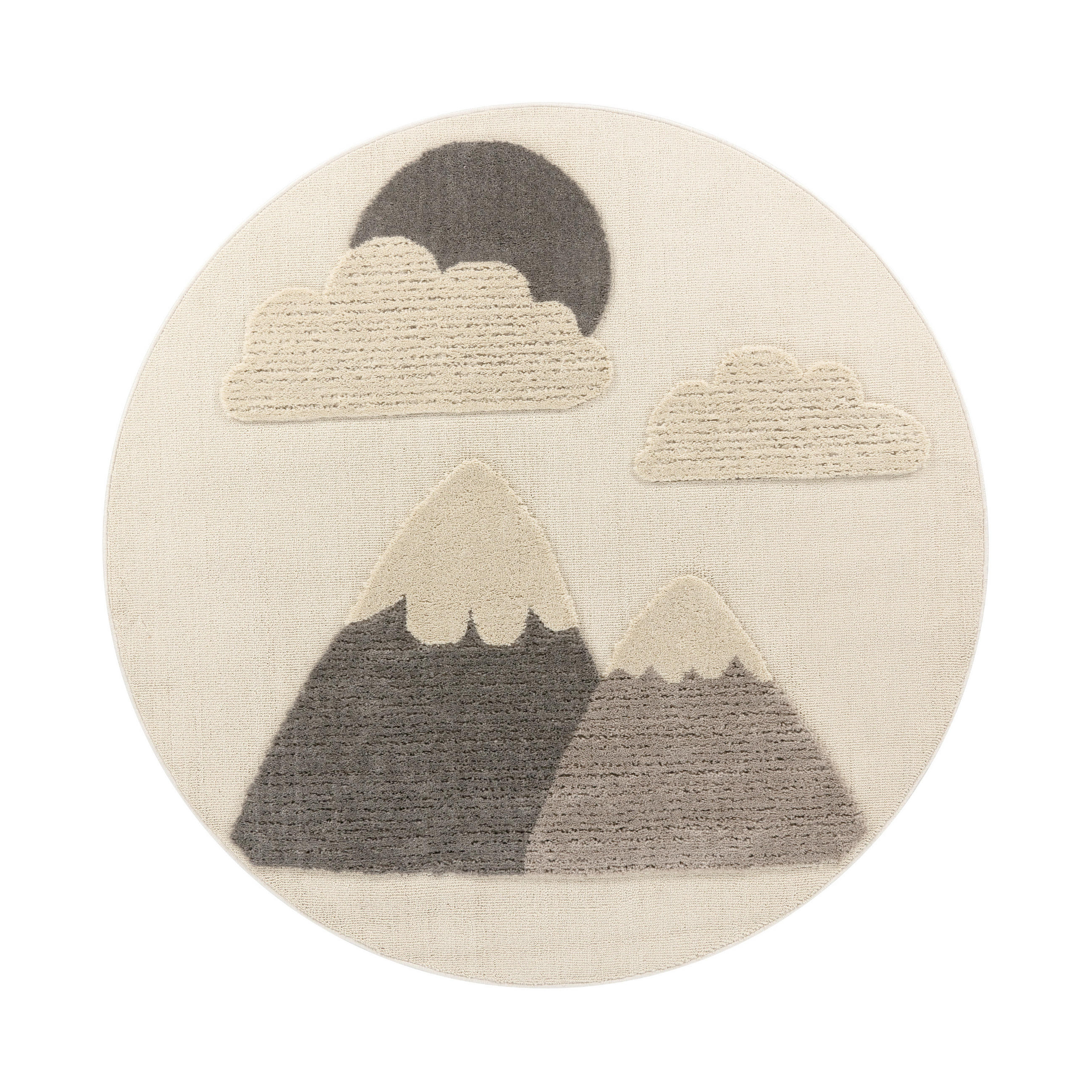 KINDERTEPPICH 160/160 cm Togo 377 - Creme, Textil (160/160cm) - Paco Home