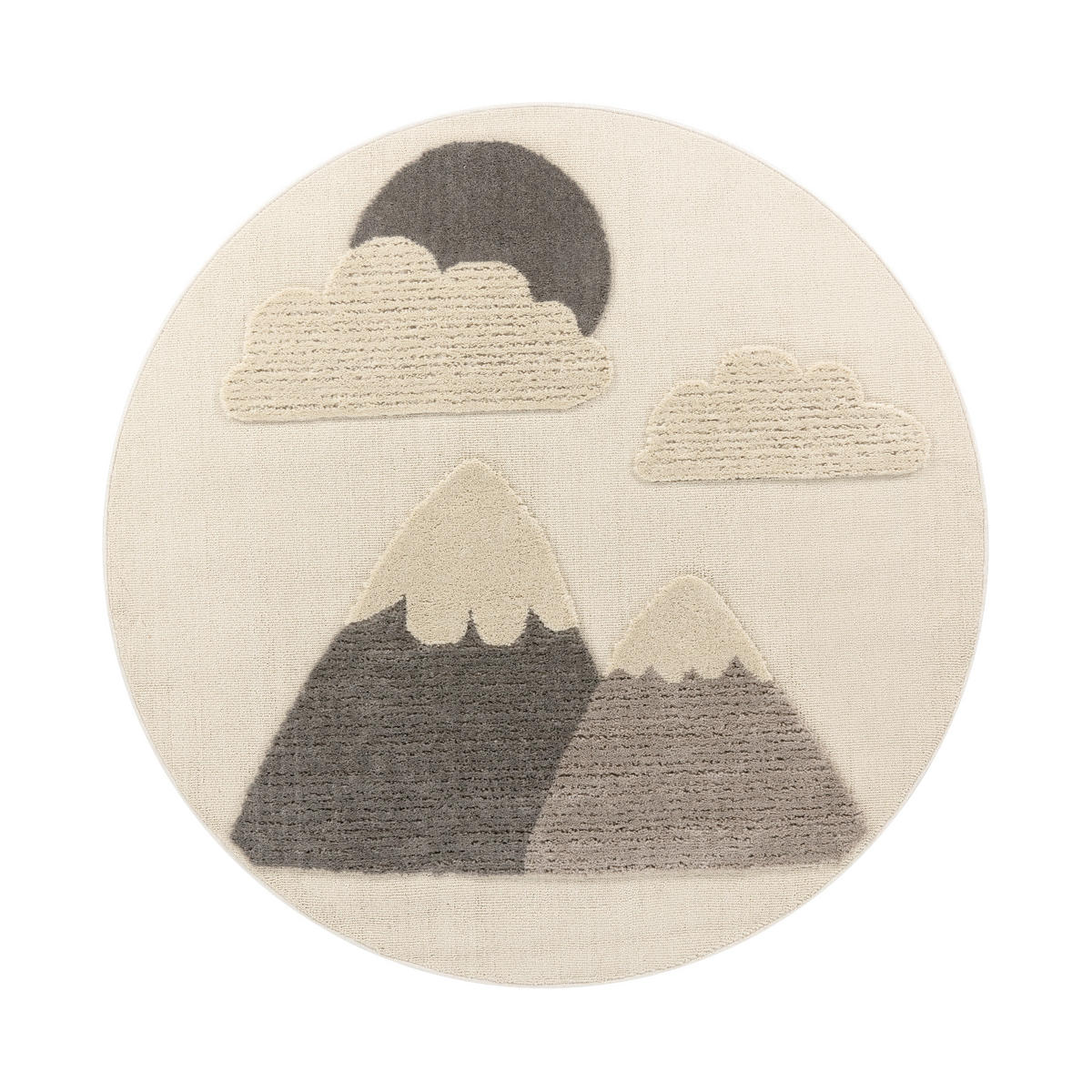 KINDERTEPPICH 160/160 cm Togo 377 - Creme, Textil (160/160cm) - Paco Home