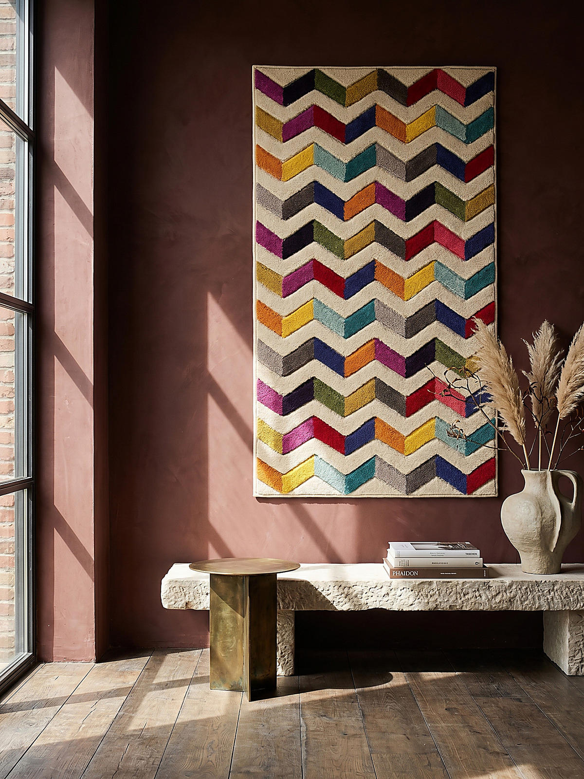 TEPPICH MEON, geometrisch, Bunt, 120 x 170 cm - Multicolor, Textil (170/120cm) - KADIMA DESIGN