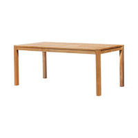 GARTENTISCH Teo Natur aus Teak - Naturfarben, Holz (90/180/75cm) - Tikamoon