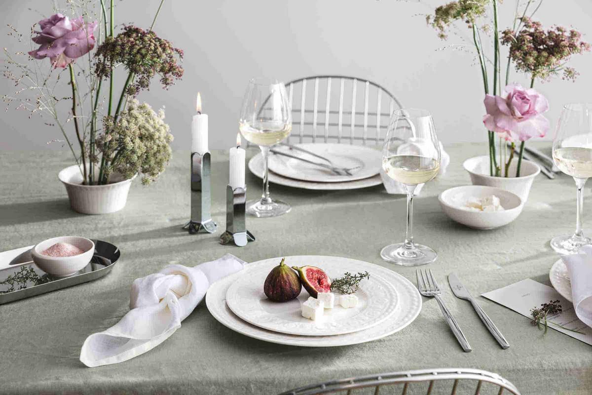 BROTTELLER Cellini weiß ø 18 cm 6er Set - Weiß, Keramik (18cm) - Villeroy & Boch