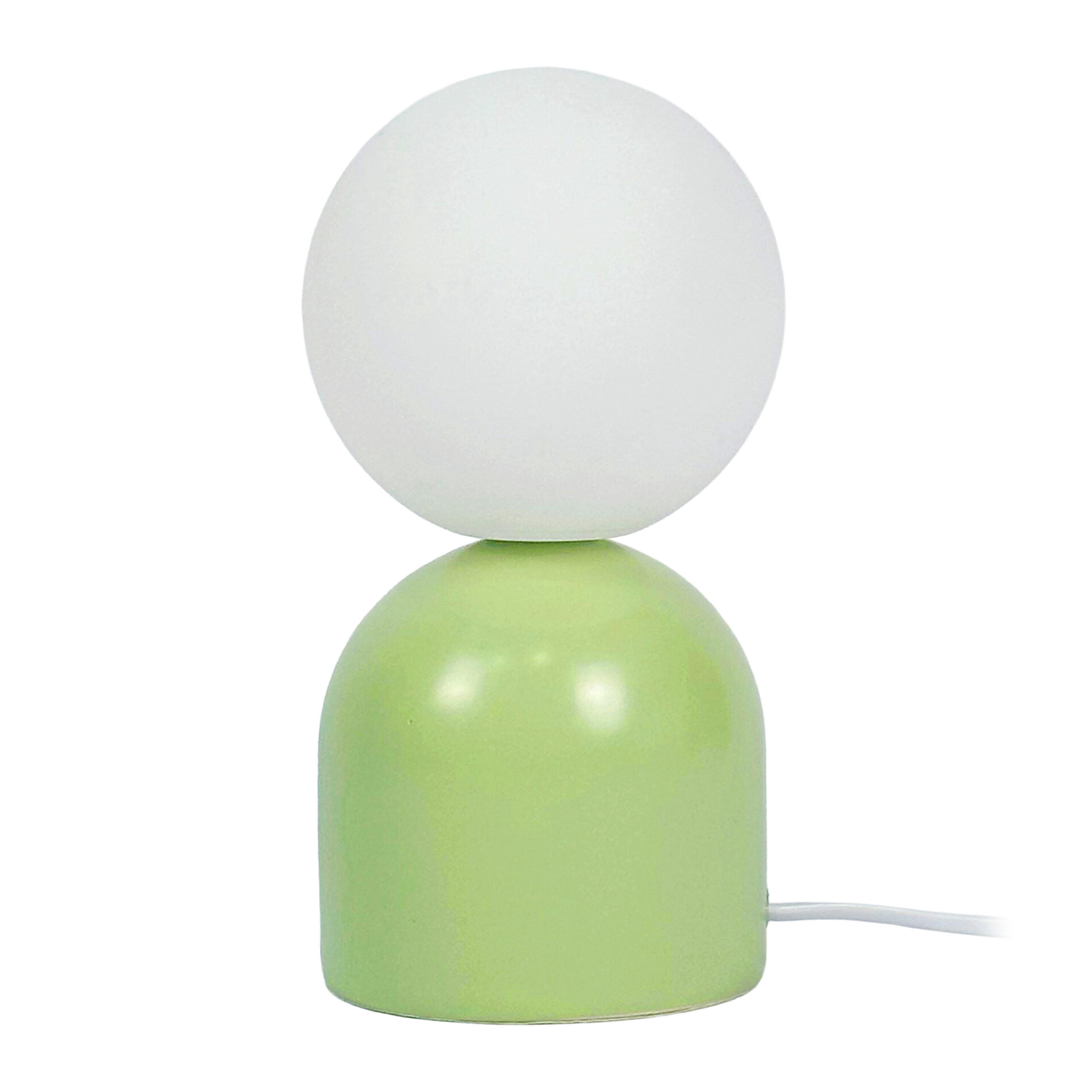 TISCHLAMPE - Multicolor, Glas/Keramik (11/11/21cm) - Relaxdays