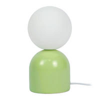 TISCHLAMPE - Multicolor, Glas/Keramik (11/11/21cm) - Relaxdays