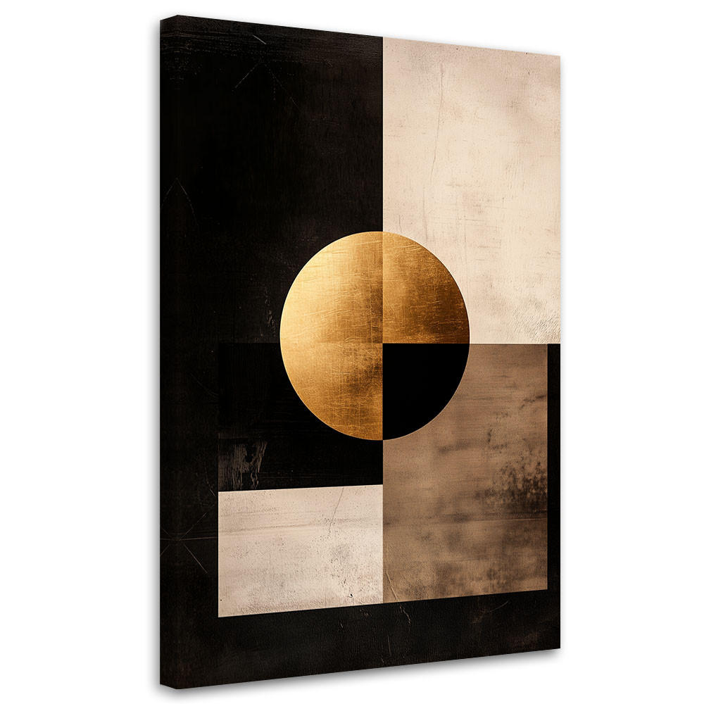Feeby Leinwandbild Beige 60x90 cm